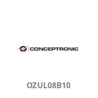 Das Logo 'CONCEPTRONIC' über dem Text OZUL08B10 auf einem einfarbigen Hintergrund.
