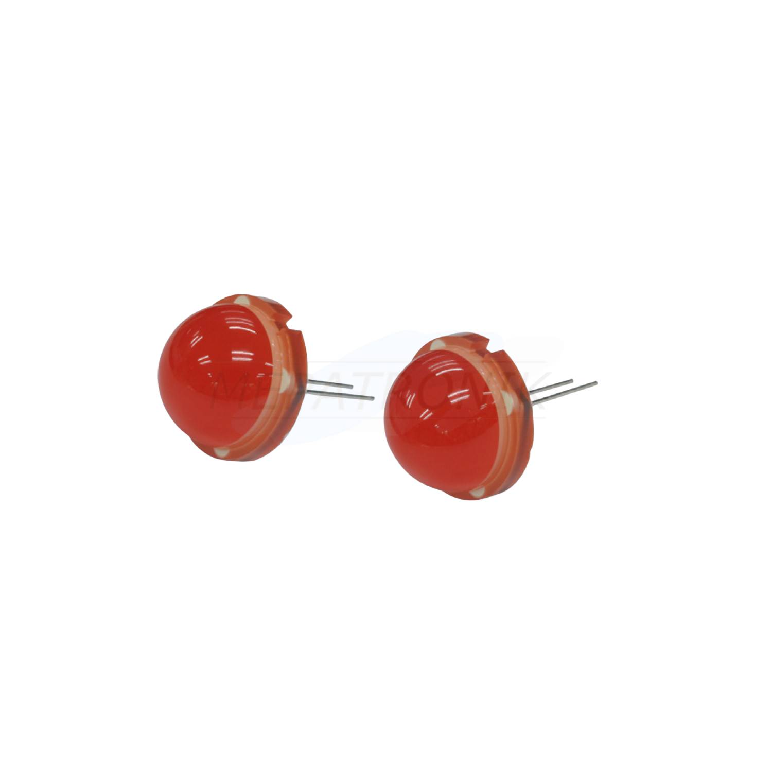 DLC2/6SURKD LED20MM ROT BIG LAMP 2PIN THT LEUCHTDIODE | Set 41 Stück