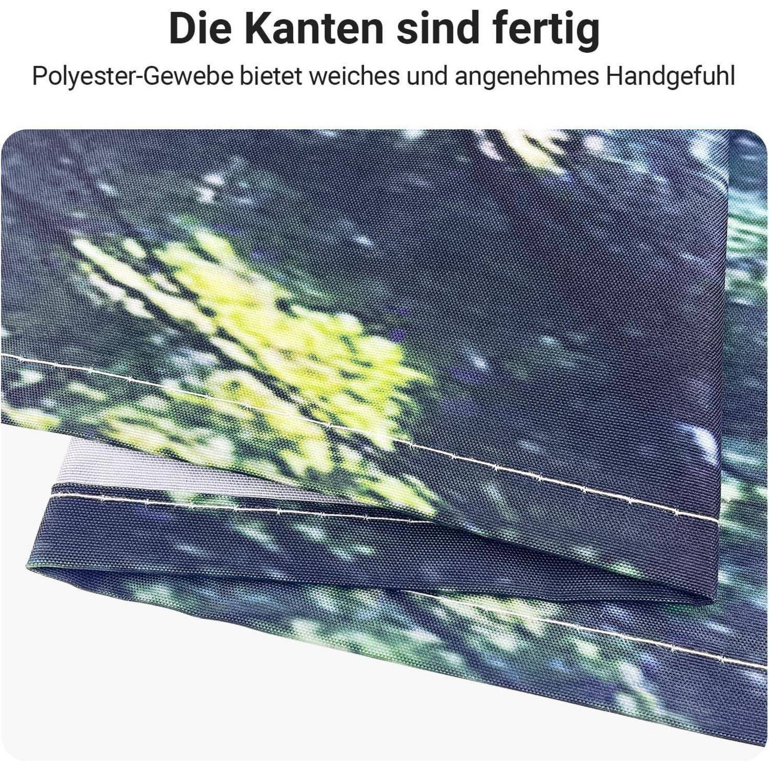 Duschvorhang Sunshine Forest 240x200 cm wasserabweisend antimikrobiell