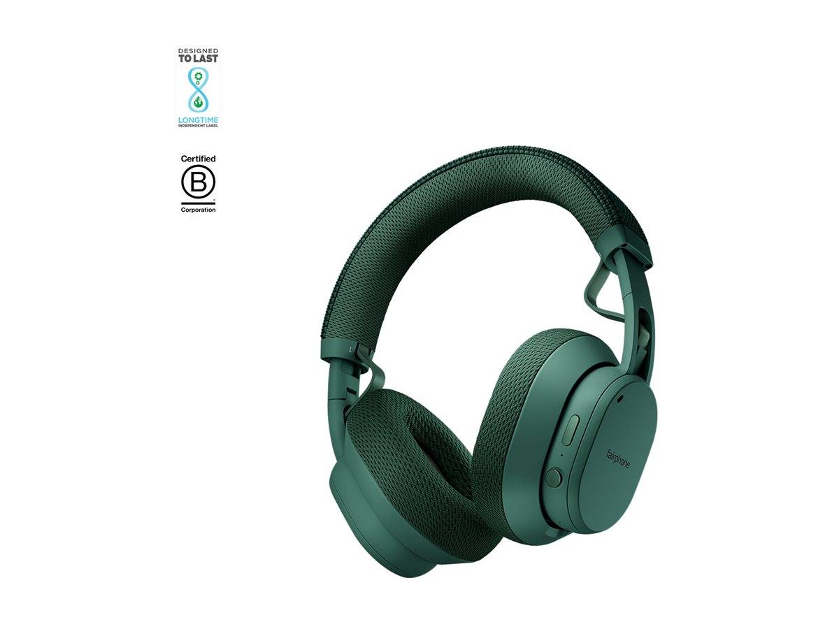 Fairphone FAIRBUDS XL - Kopfhörer mit Mikrofonohrumschließend - Bluetooth -