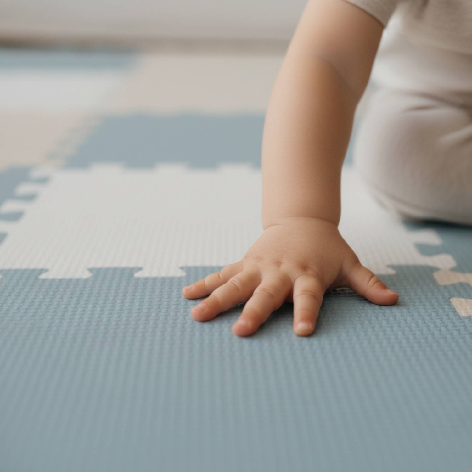 27 Teile Spielmatte Baby Puzzlematte 30x30 Krabbelmatte Bodenmatte Kinderzimmer