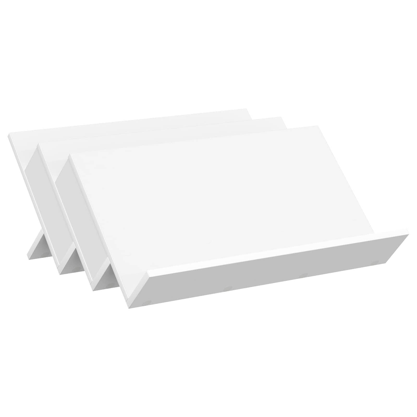 vidaXL Magazinregal mit Regal Weiß 65 x 53 x 28,5 cm Holzwerkstoff