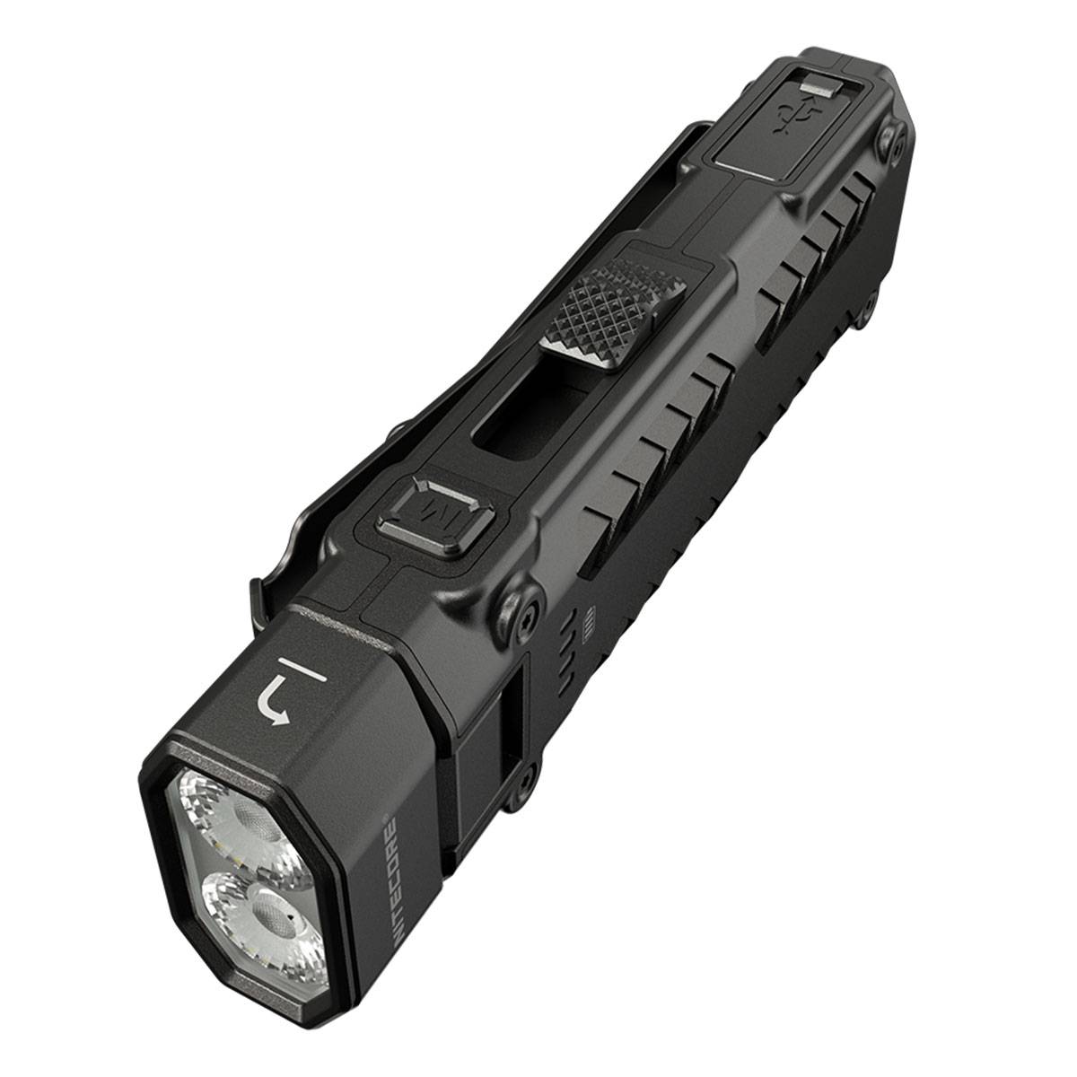 Nitecore EDC09 MCT LED Winkellampe 1600 Lumen - Schwarz