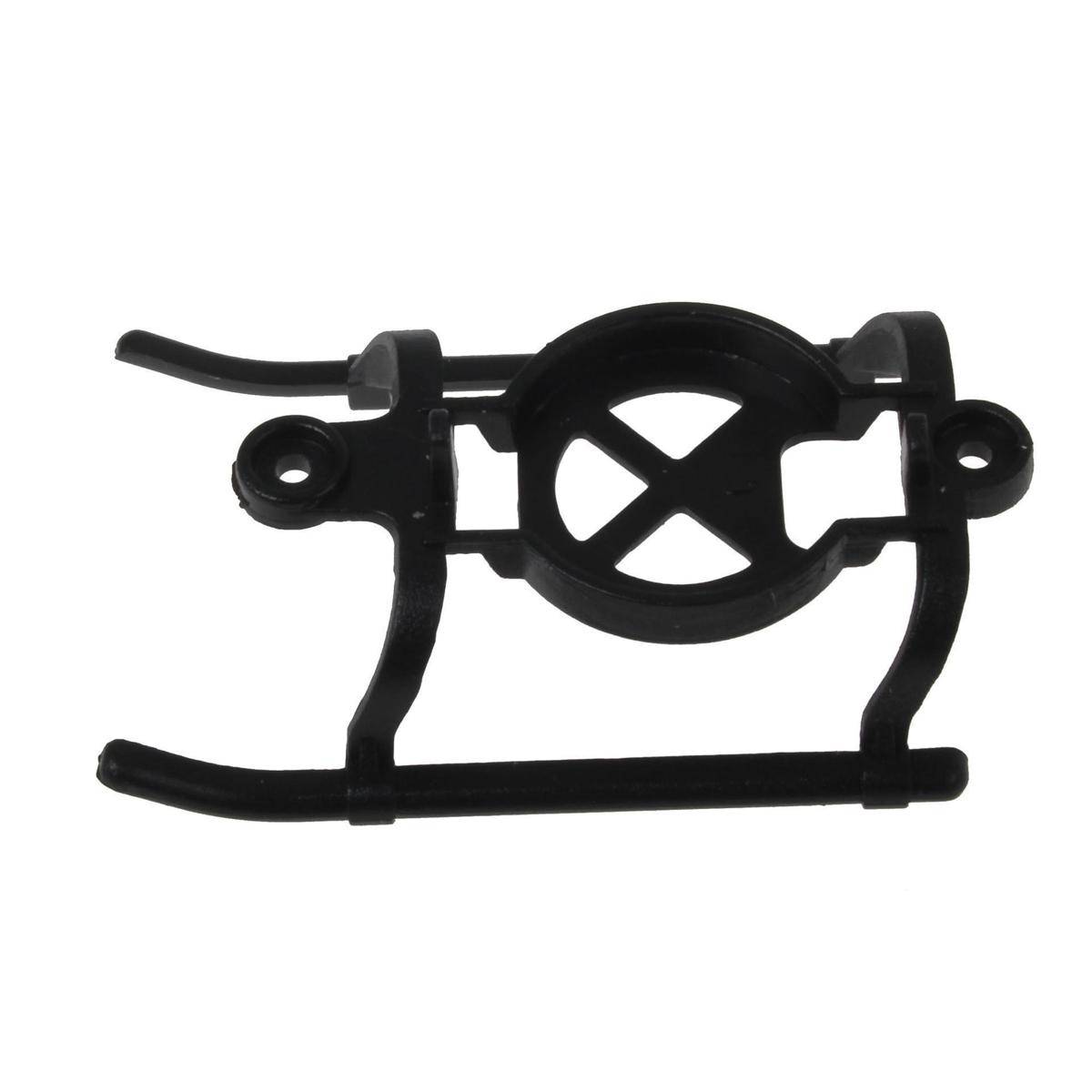 Eine schwarze Kunststoffkomponente mit einem kreisförmigen Zentrum und sich ausbreitenden Armen, möglicherweise ein Teil, das in mechanischen oder elektronischen Baugruppen verwendet wird.