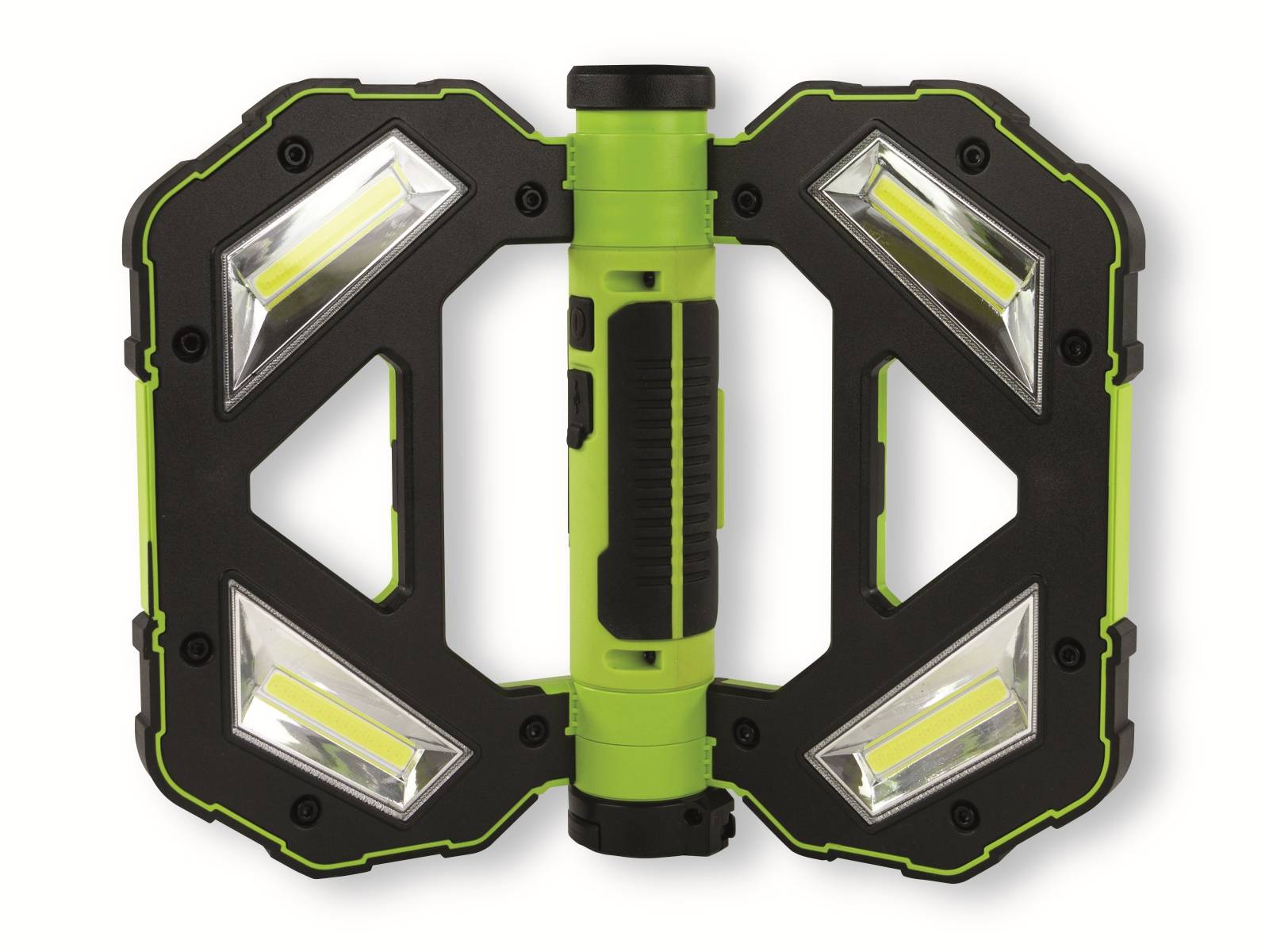 REV LED-Arbeitsleuchte Butterfly, 4x 2 W, 4x 175 lm, 6500 K, Akkubetrieb