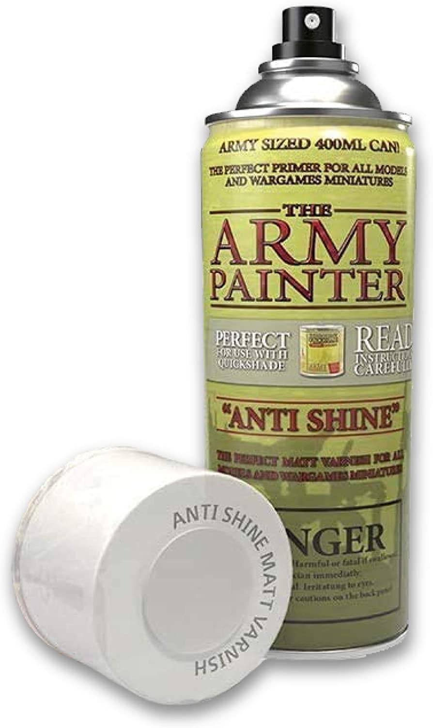 The Army Painter Base Primer - Anti-Shine, Matt Varnish