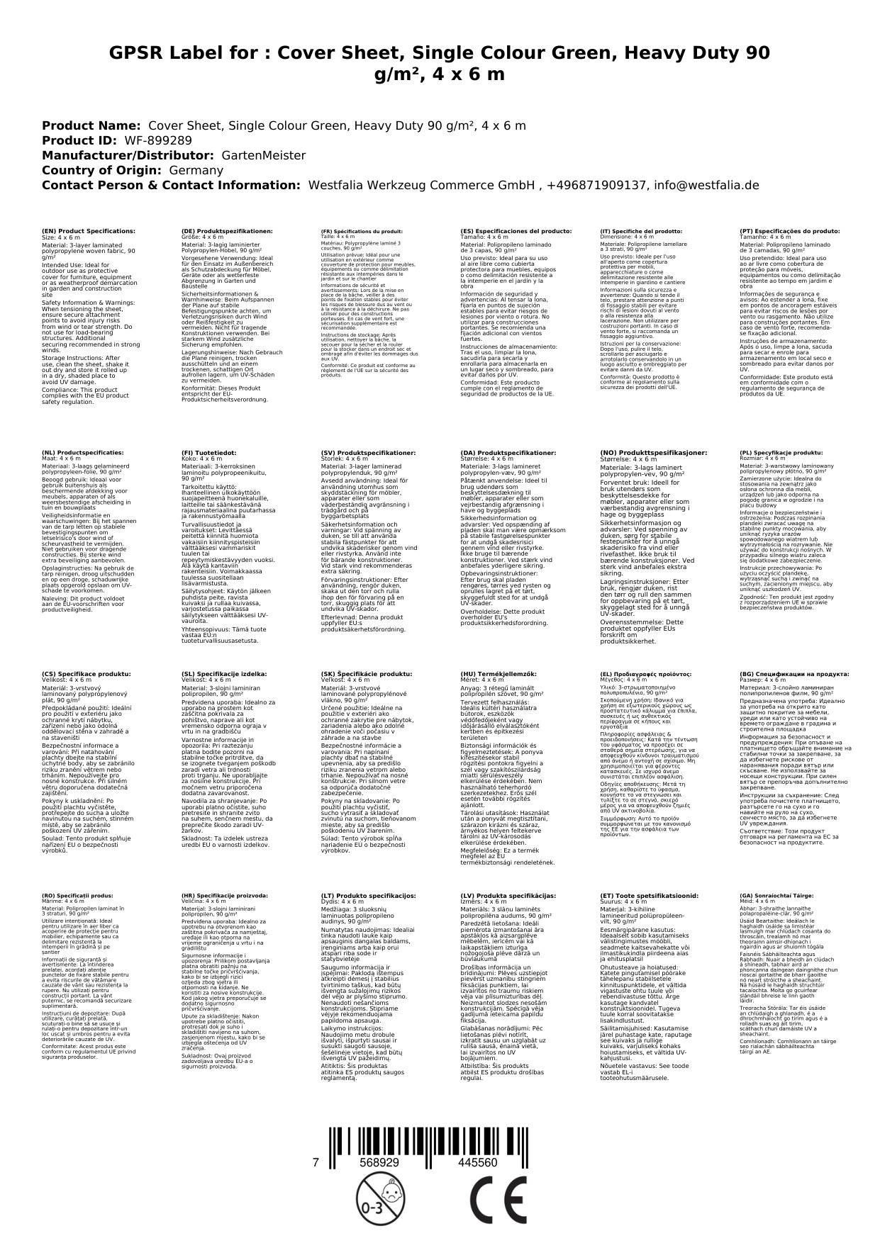 Ein Raster aus Textblöcken mit verschiedenen Überschriften und Absätzen, betitelt 'Kontaktperson & Kontaktinformationen', das Kontaktdetails anzeigt.