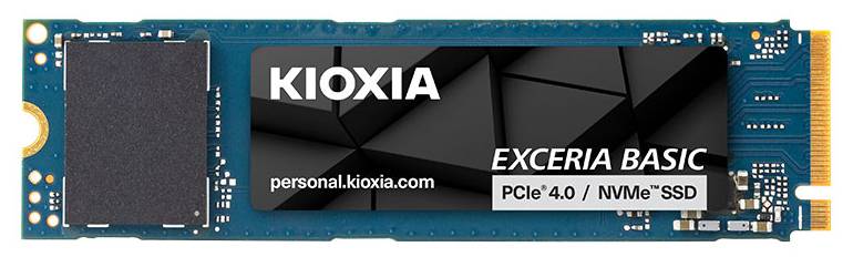 Kioxia SSD - 2 TB - intern - M.2 2280 - PCIe 4.0 x4 (NVMe)