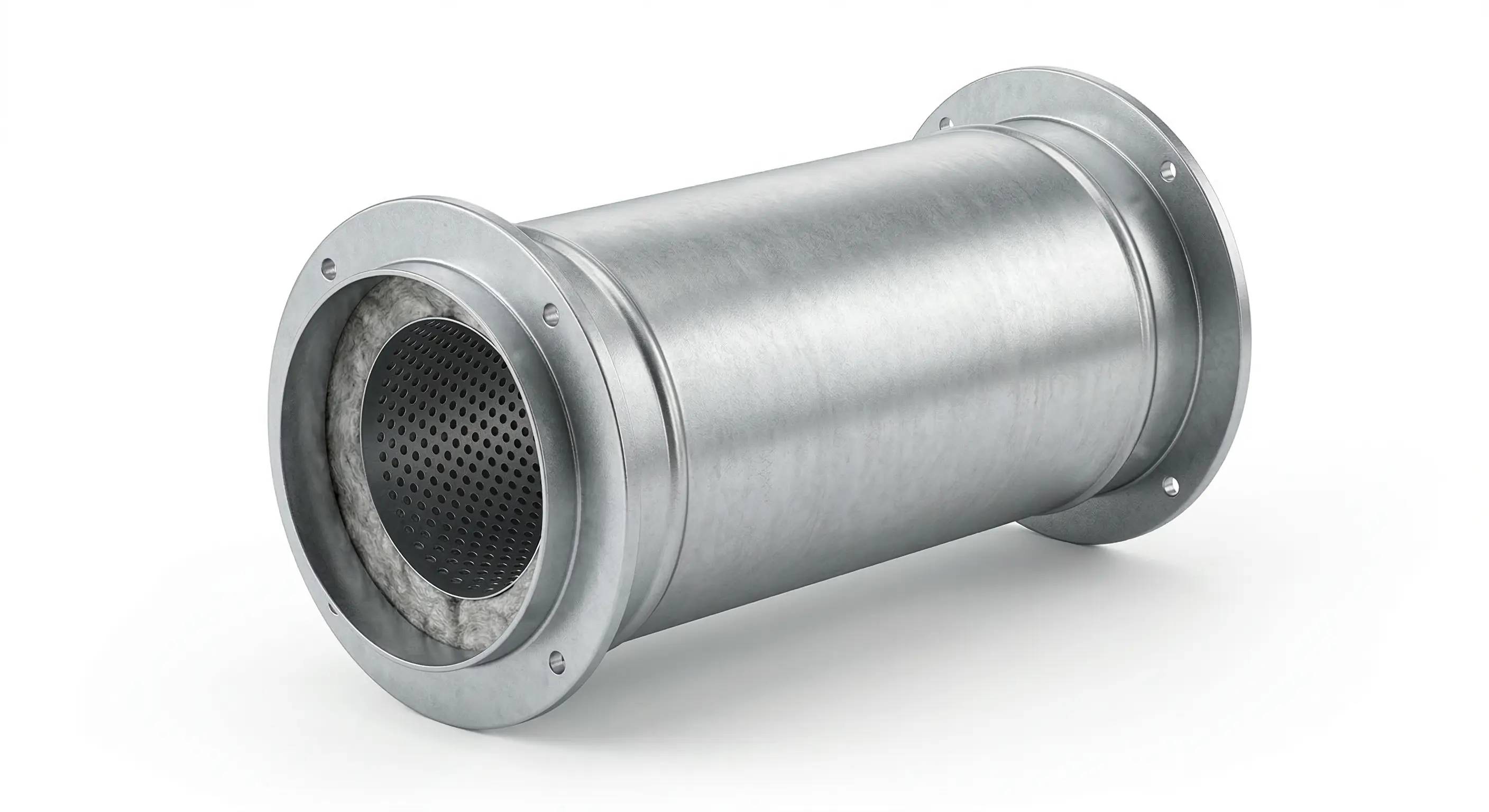 Telefonieschalldämpfer DN 210 x 125 mm VSA.TSD.120.210.125 von Aereco - 470086