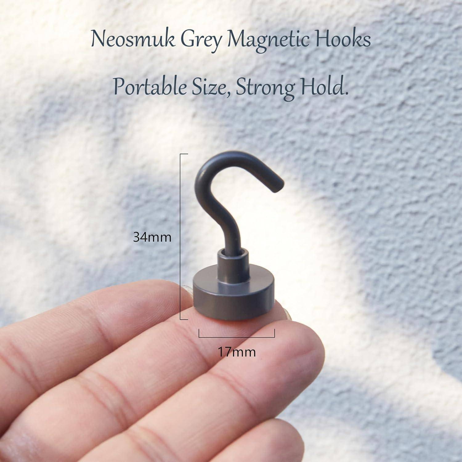 „Neosmuk Grey Magnetischer Haken