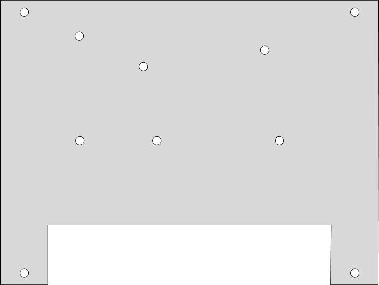 Vanderbilt N54506-Z119-A200, APIO-02 Mounting Plate (10pcs)