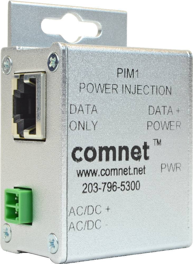 Vanderbilt PIM1, 100MB PASSIVE POE INJ INDUSTRIAL, NO PSU