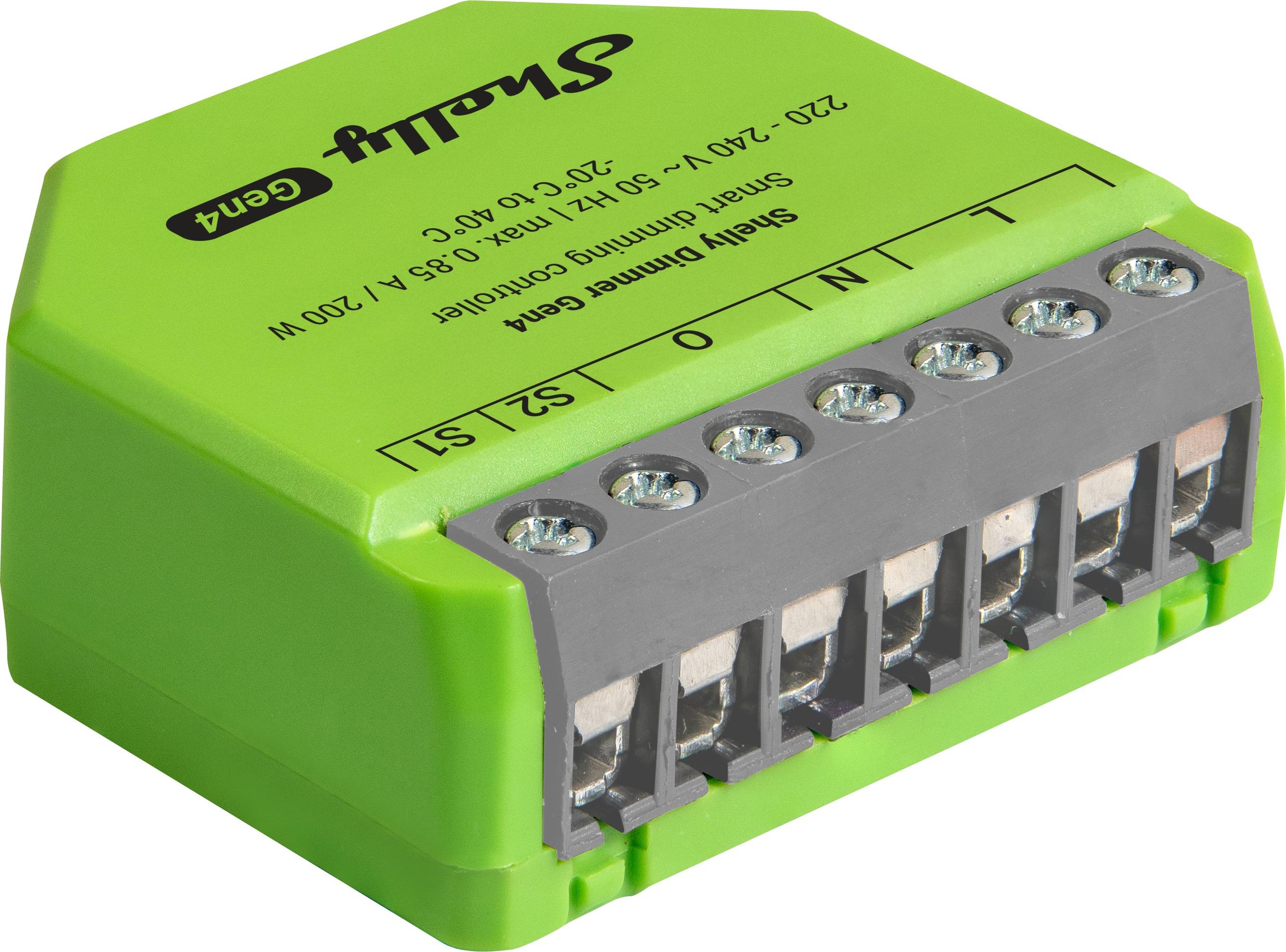 SHELLY Unterputz-Dimmer, Dimmer Gen4