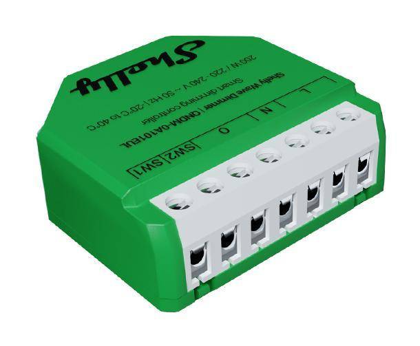 Ein kleines, grünes Smart-Meter-Modul mit weißen Anschlüssen, beschriftet mit S2M2 5M1, mit Eingängen 'L N O I'. Geeignet für 200-240V AC-Verwendung.