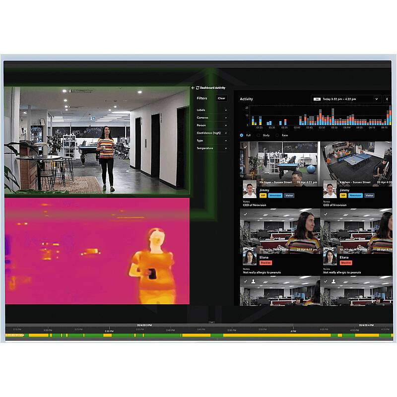 Network Optix Nx Witness VMS Videowall, SOFTWARE-LIZENZ | Modell / Serie:NxWitness Professional