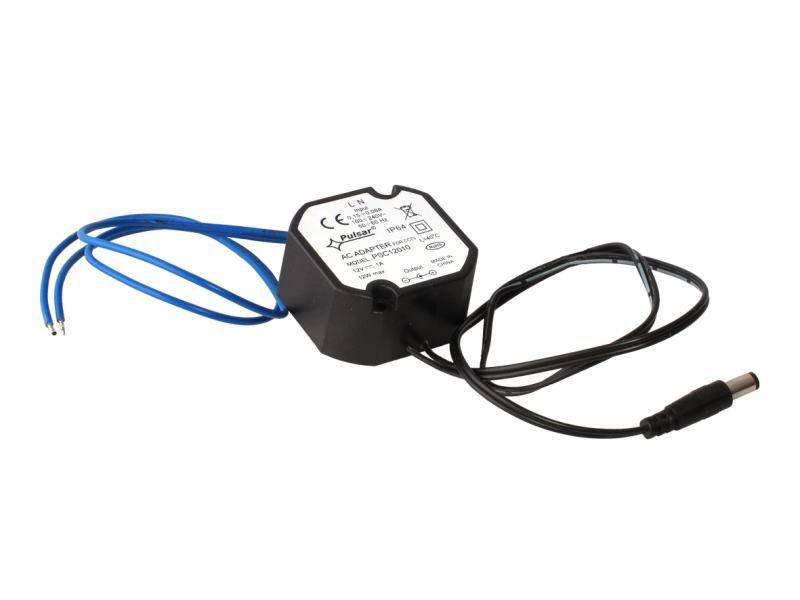 PSC12010,  Kompaktes Netzteil für 12VDC/1A  230VAC mit offenen Kabelenden