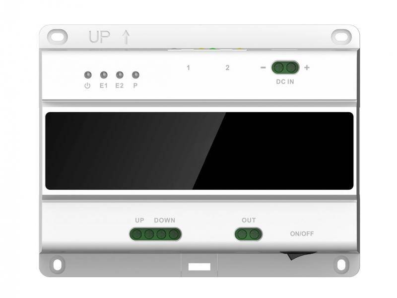 L-IS-5702,  2-Draht-Switch für lunaIP Intercom  bis zu 20 Innenstationen und 2 Türstationen anschließbar  über Kaska