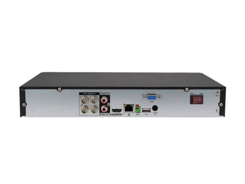L-DVR-2104-P,  Hybrid-Rekorder  4 HD-Kanäle + 2 IP-Kanäle  4xPoC AT & AF  intelligente Videoanalyse  HDMI- und VGA