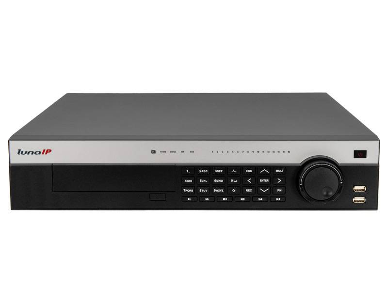 L-IPR-5832-4KI,  32 Kanal IP Rekorder (IPR)  Fisheye Entzerrung (Dewarp)  IVS (Videoanalyse)  POS und ANPR unterstü