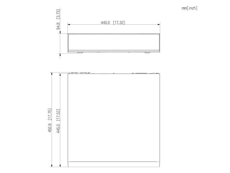 L-IPR-5832-4KI,  32 Kanal IP Rekorder (IPR)  Fisheye Entzerrung (Dewarp)  IVS (Videoanalyse)  POS und ANPR unterstü