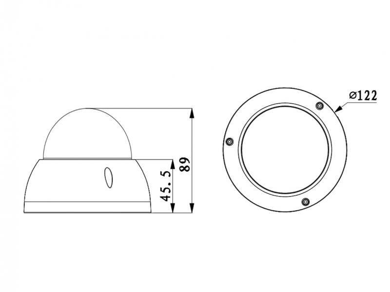 L-SG-2203,  PTZ-Kamera  Auflösung 1920 x 1080 px (Full HD)  2,7 ~ 11 mm Motorzoom-Objektiv  kompakte Bauform  wett