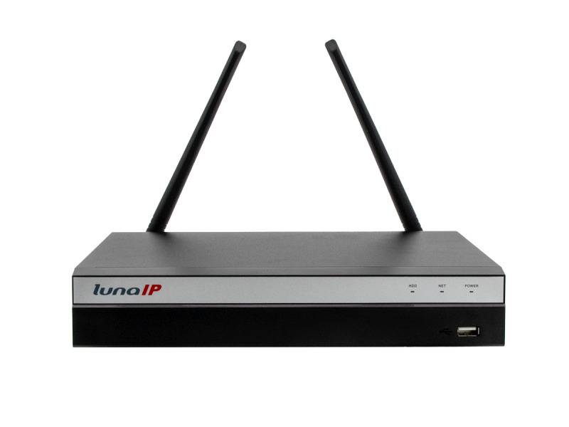 L-IPR-5104-W,  4 Kanal Netzwerkrekorder (NVR)  1080p realtime live view  lunaSystem kompatibel  WLAN-fähig  HDMI u