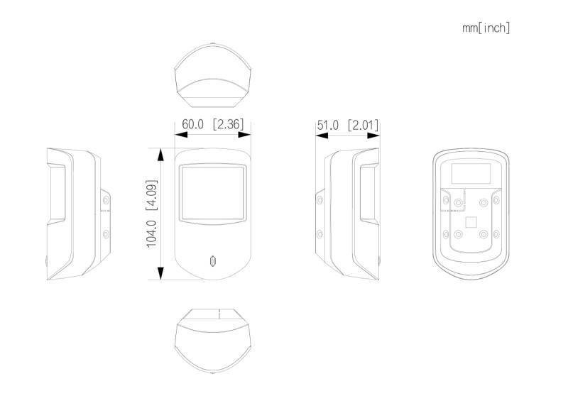 DHI-ARD2231-W2 (868),  Dualer Bewegungsmelder  Funkalarmsystem  Dahua AirShield  868 MHz Frequenz speziell für Sich