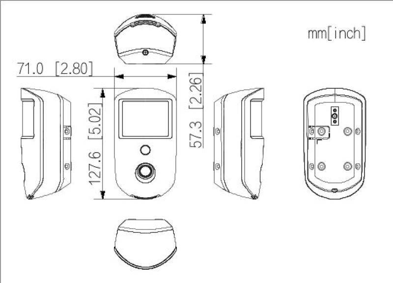 DHI-ARD1731-W2 (868),  PIR-Bewegungsmelder mit Kamera  Funkalarmsystem  Dahua AirShield  868 MHz Frequenz speziell