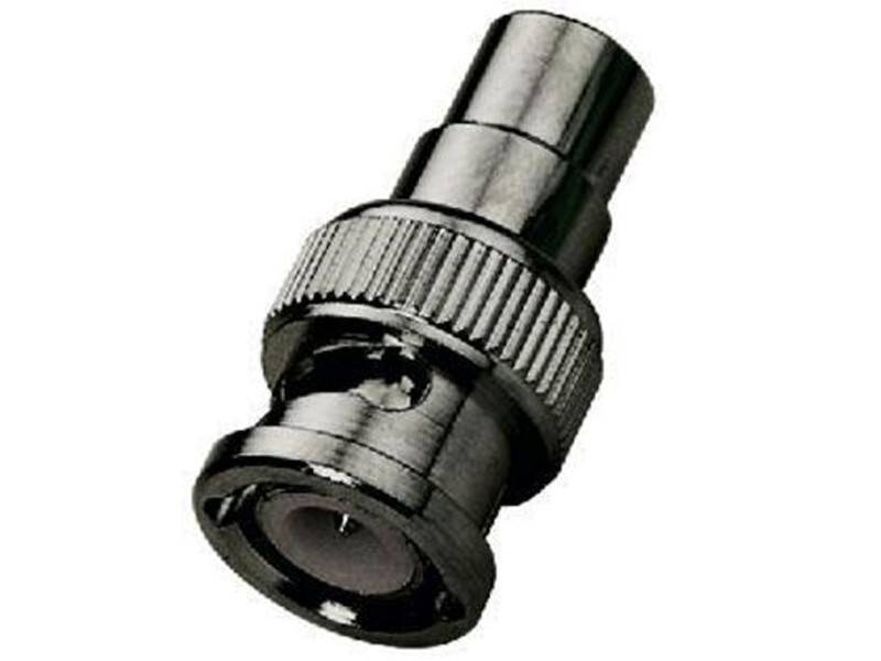 Adapter BS/CK, Adapter BNC Stecker auf Chinchbuchse