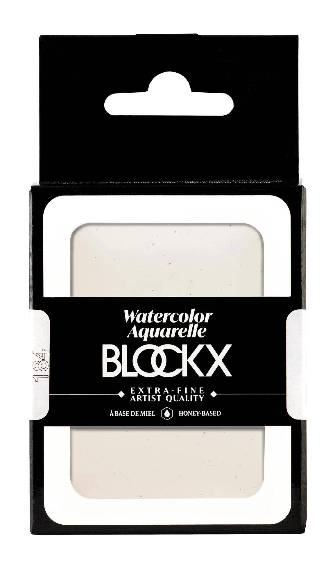 Blockx Aquarellfarbe, Zinkweiß - Großer Napf 18ml - Zinkweiß 45184BXC