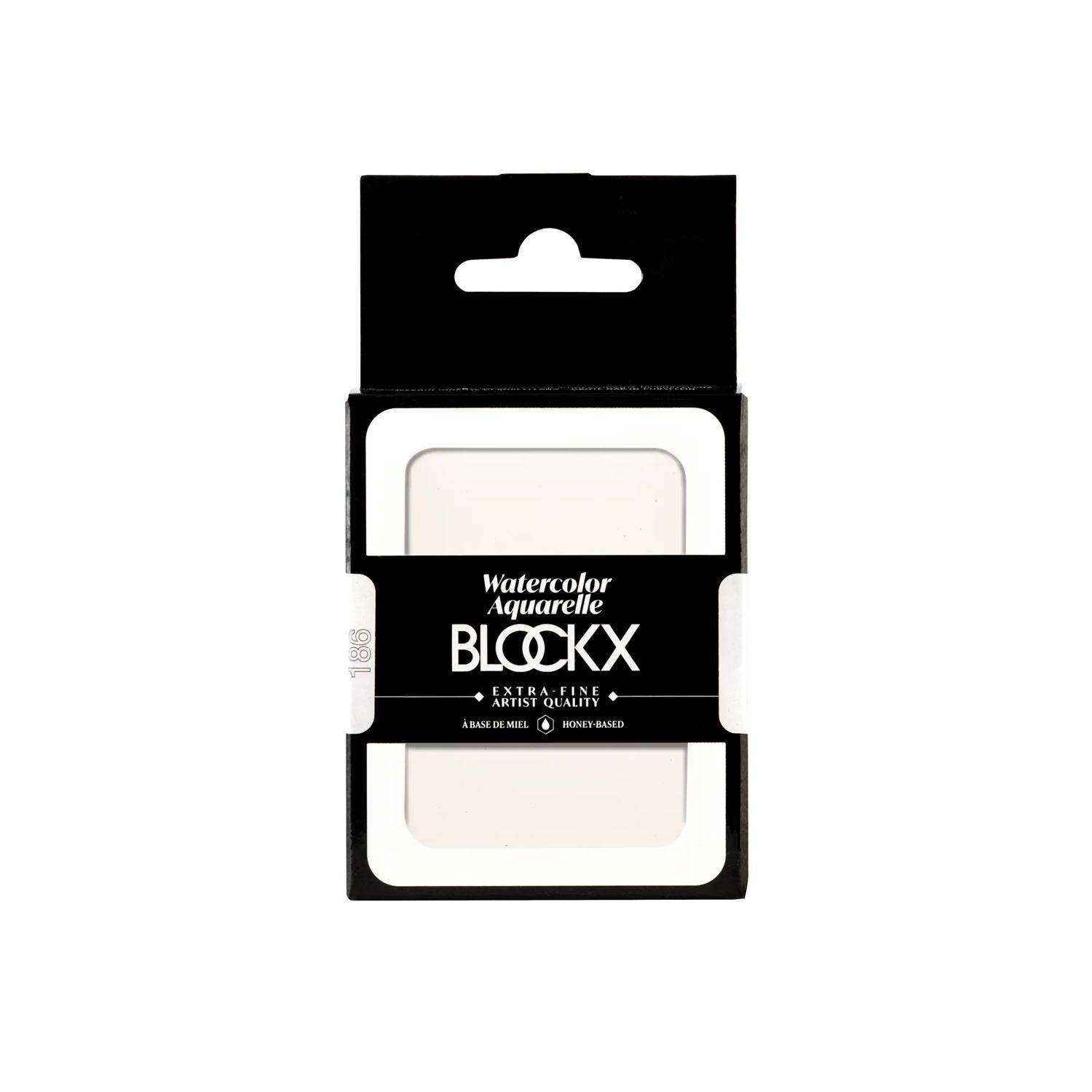 Blockx Aquarellfarbe, Titanweiß - Großer Napf 18ml - Titanweiß 45186BXC