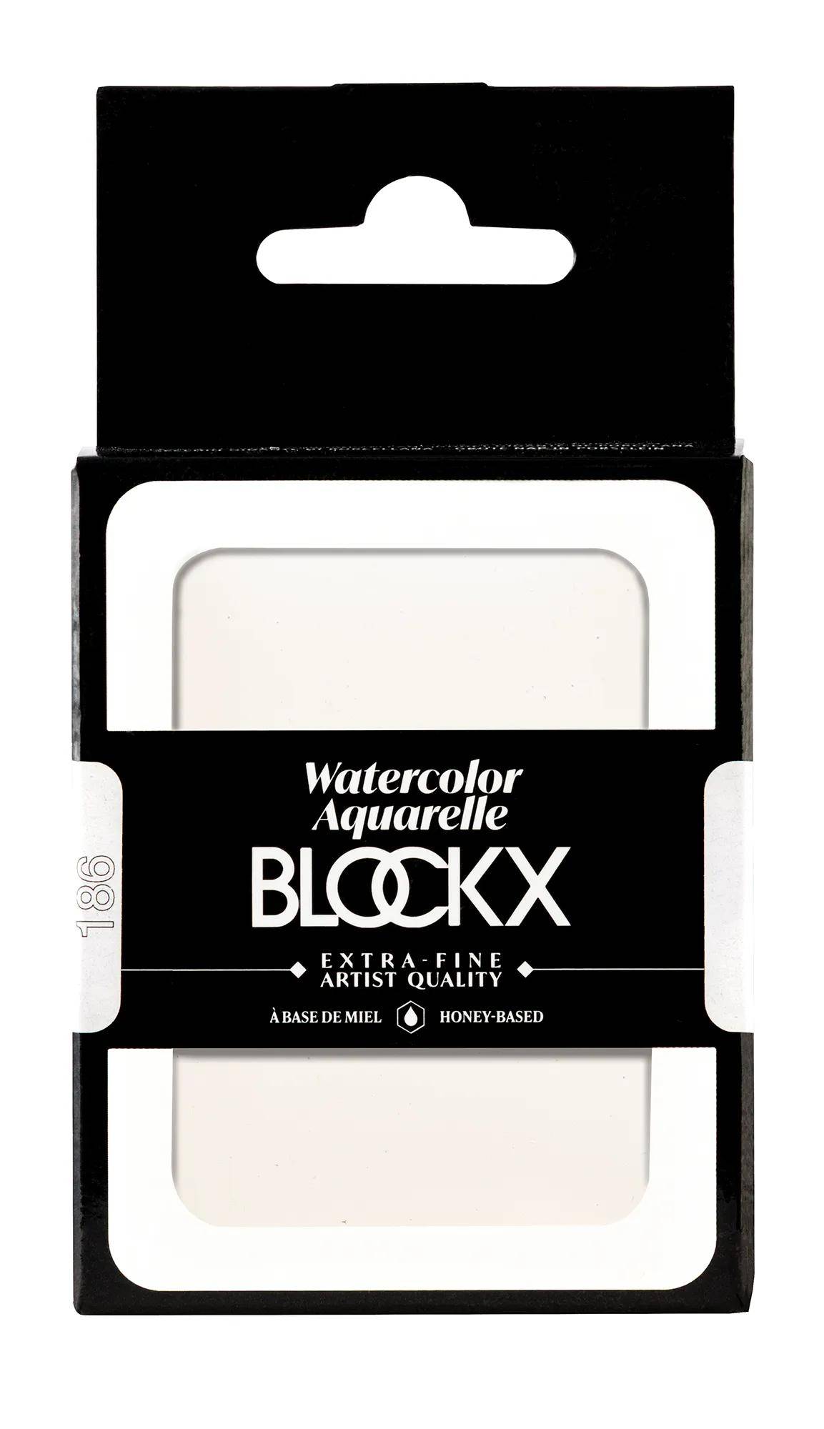 Blockx Aquarellfarbe, Titanweiß - Großer Napf 18ml - Titanweiß 45186BXC