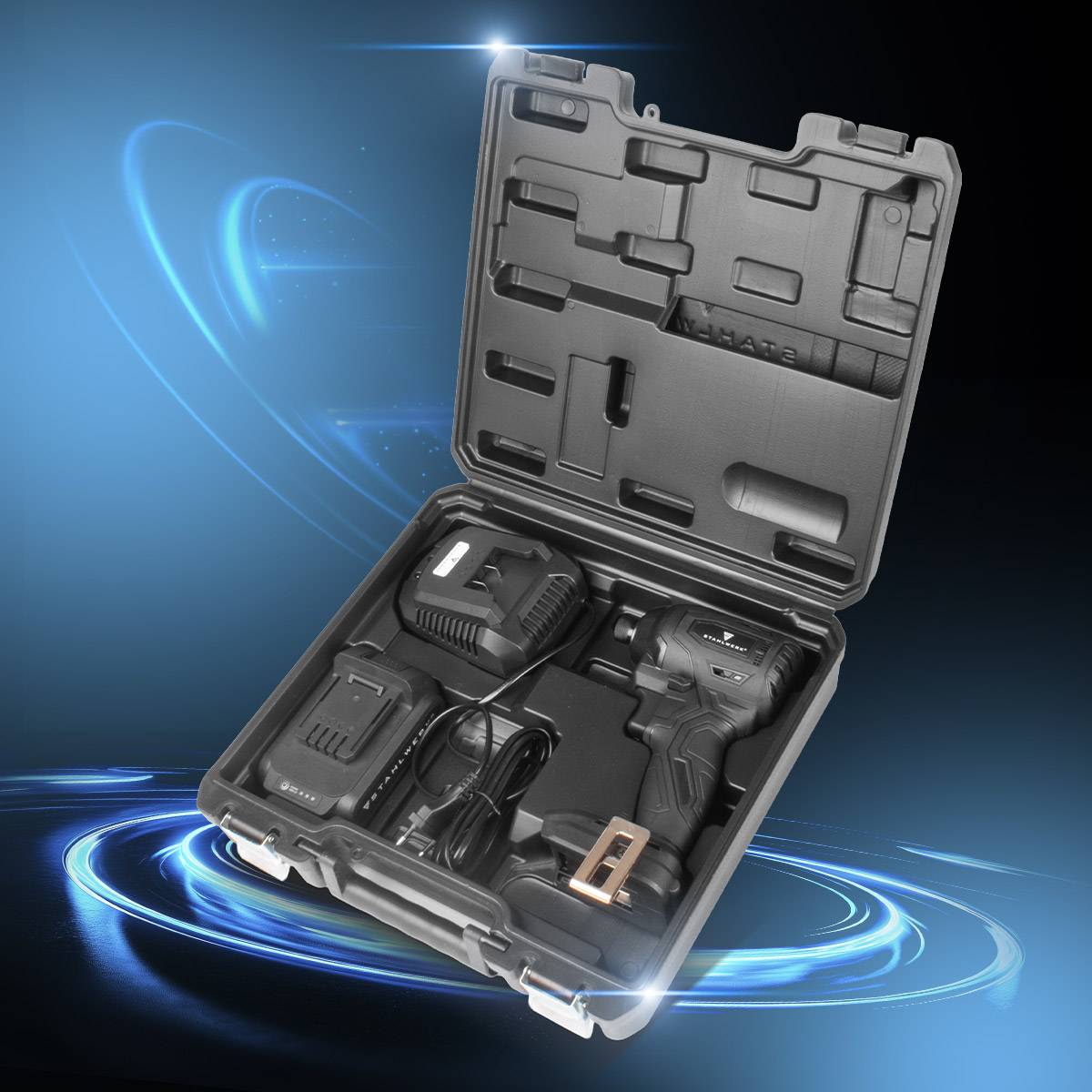 STAHLWERK 20 V Akku Drehschlagschrauber 190 Nm 3200 U/min Brushless