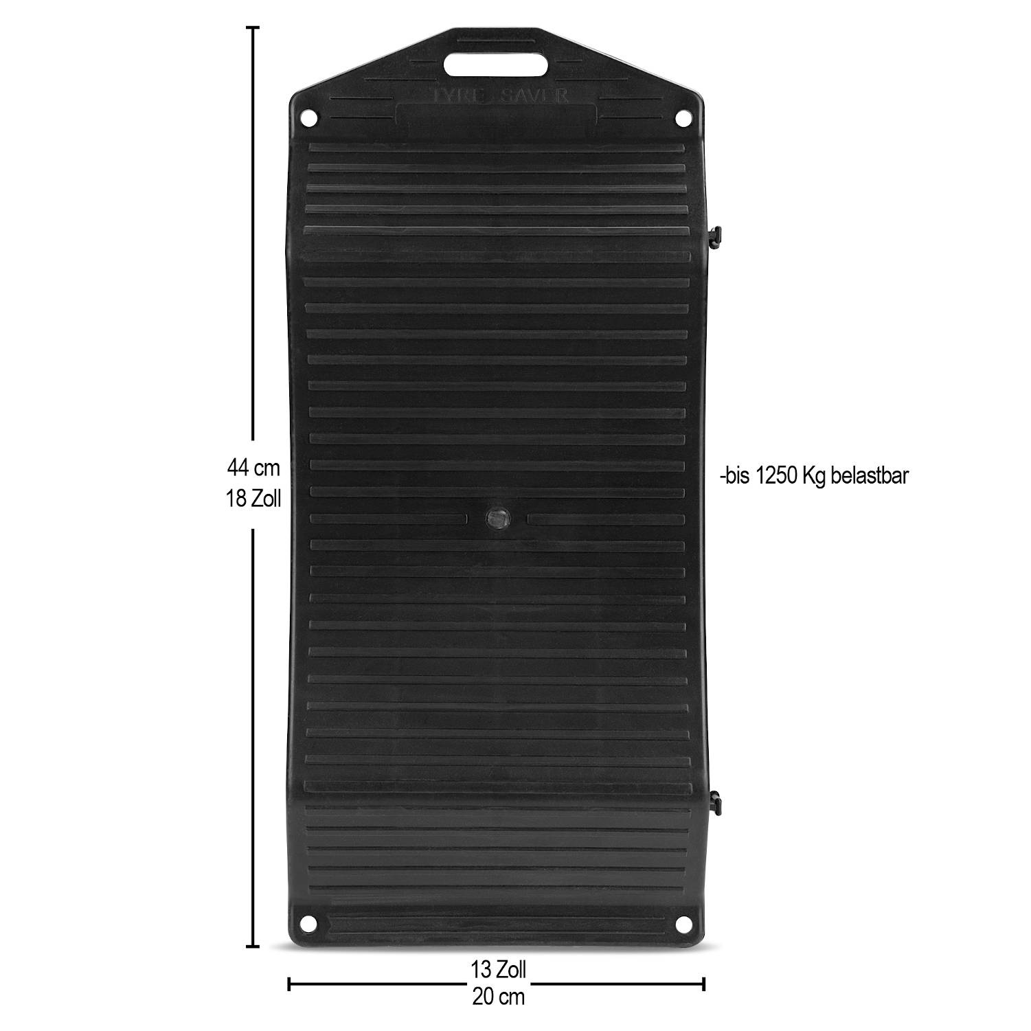 4x Reifenschoner Wohnwagen bis 1250 kg Reifenschutz gegen Standplatten 13–18 Zoll