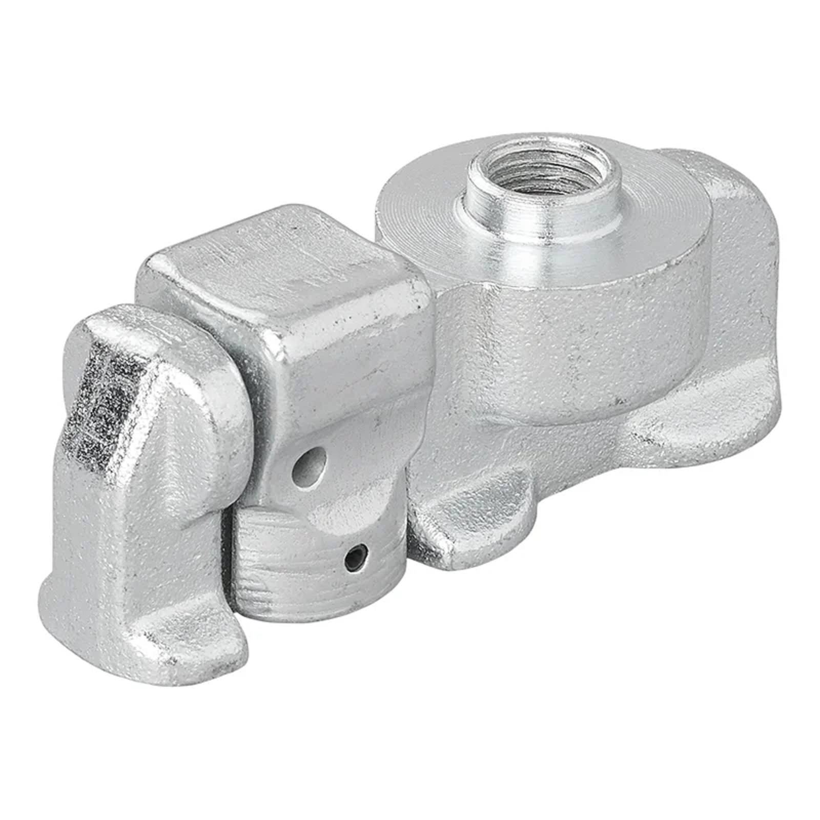 5x Double Stud Fitting für Airlineschiene 2000daN Endbeschlag Zurrschiene 3/8