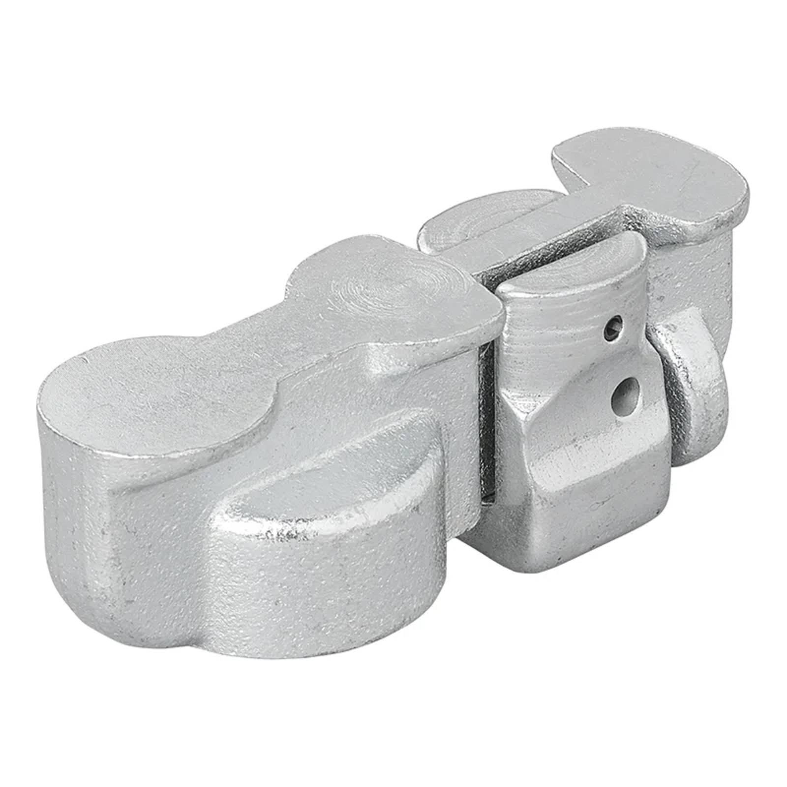 5x Double Stud Fitting für Airlineschiene 2000daN Endbeschlag Zurrschiene 3/8