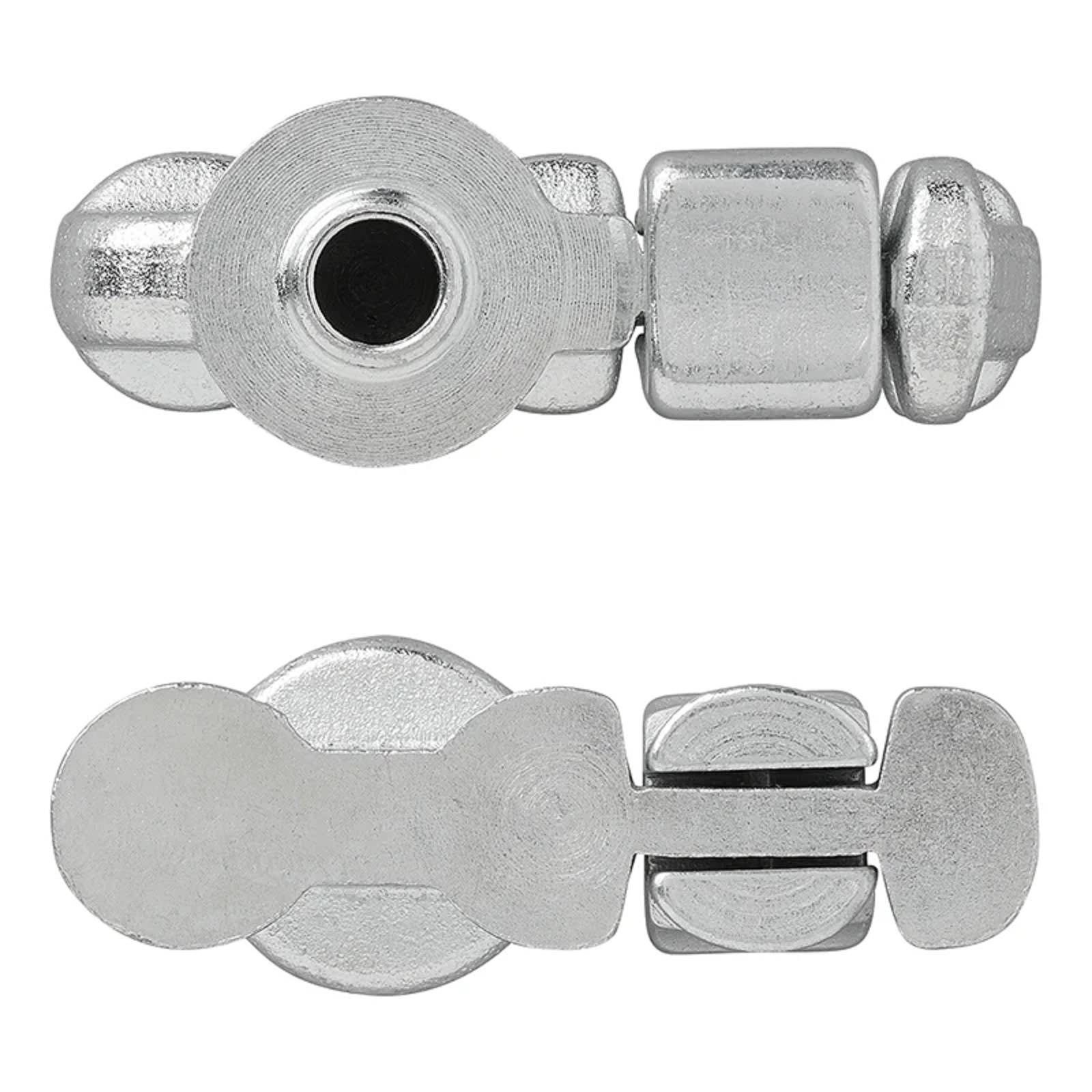 Double Stud Fitting für Airline-Schiene Endbeschlag Innen Zurrschiene 1000daN3/8 2025