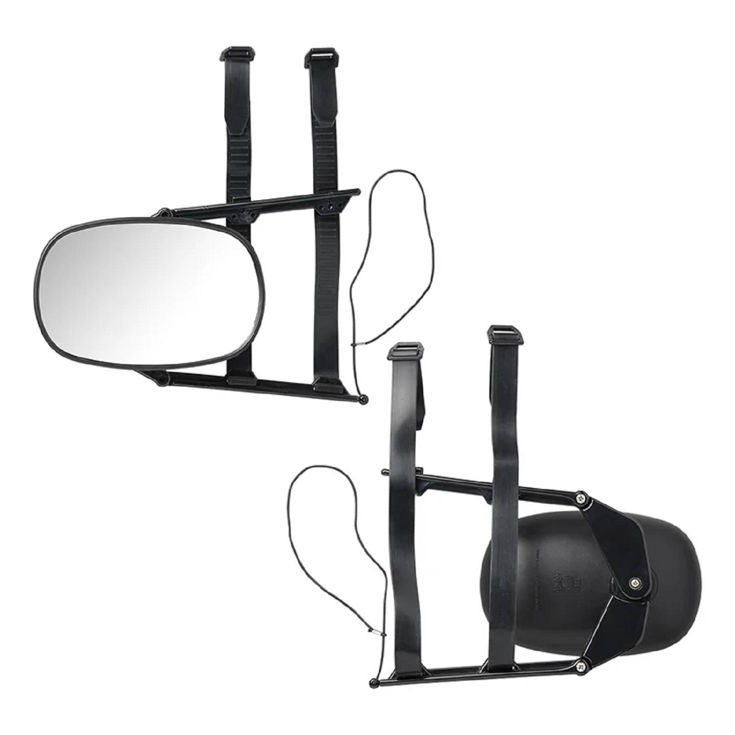 2x Wohnwagenspiegel Universal R+L Wohnwagen Spiegel Caravanspiegel E-Typ 42x12cm