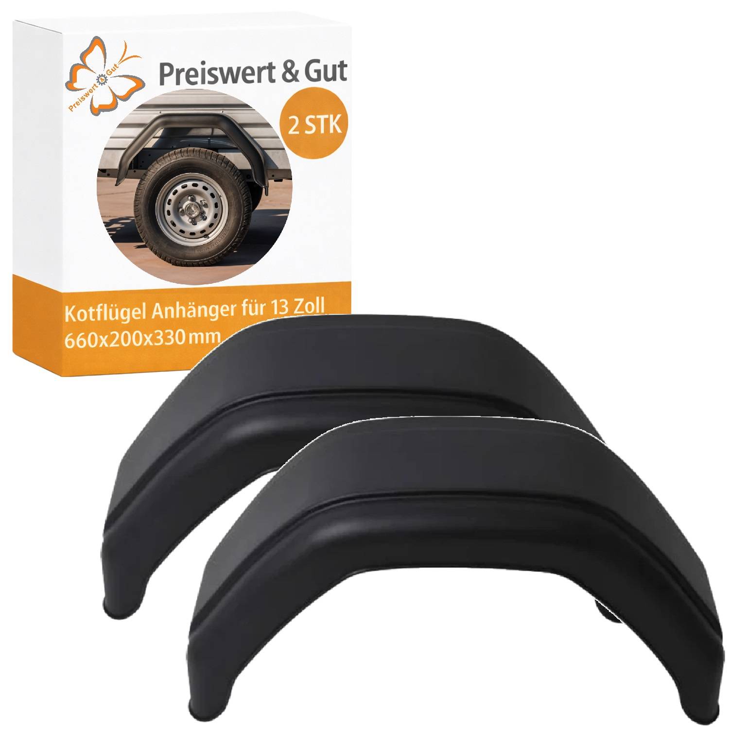„Kotflügel Anhänger für 13 Zoll