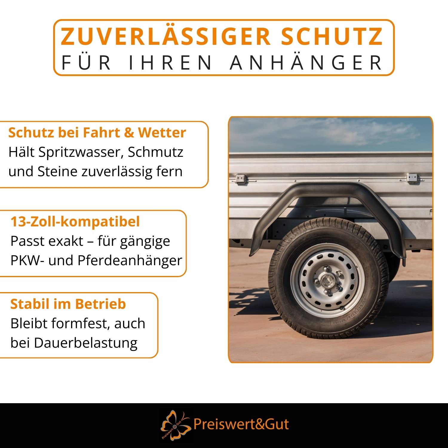 „Zuverlässiger Schutz für Ihre Anhänger