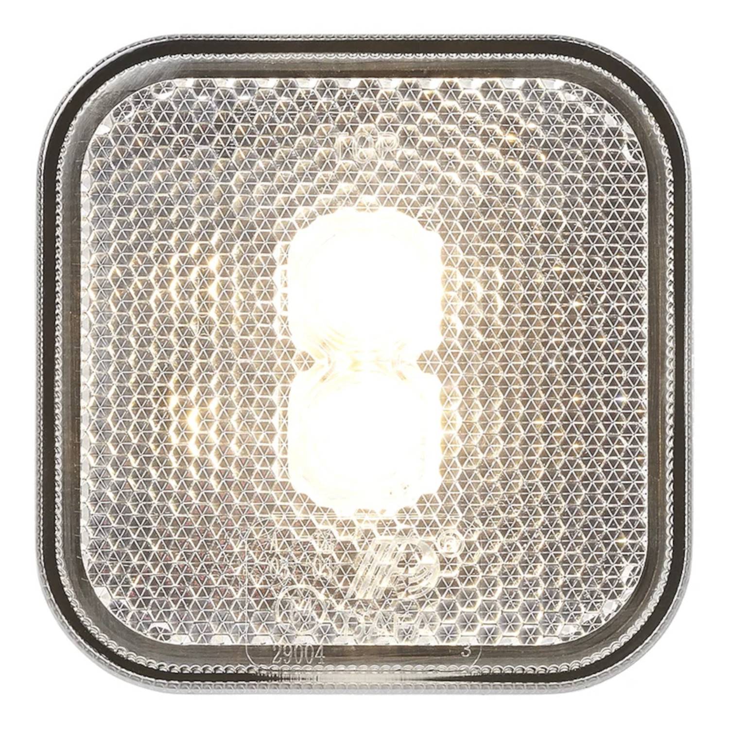 LED Positionsleuchte 2er Set Begrenzungsleuchte weiß E-geprüft nach StVZO