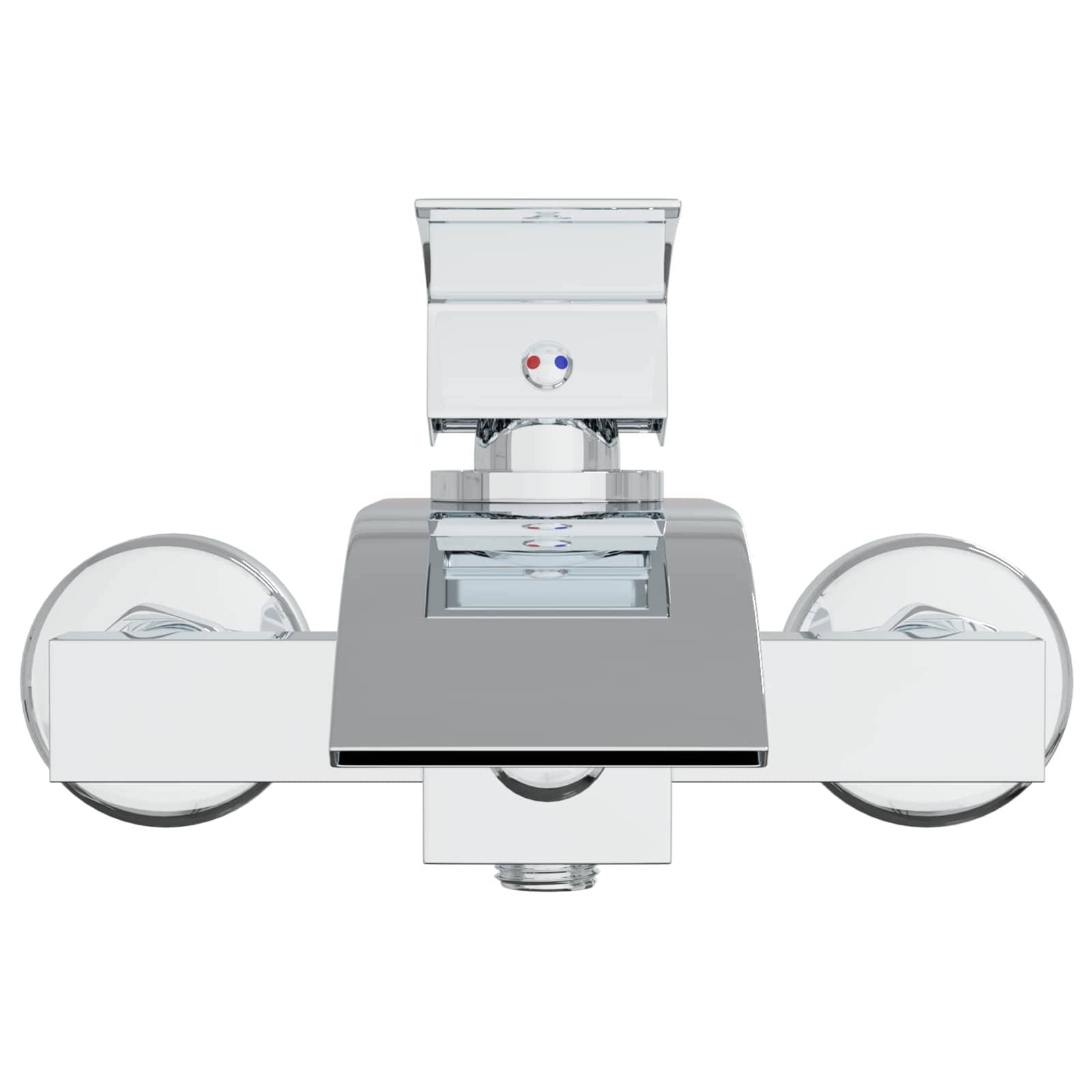 vidaXL Duschmischer Chrom G 1 / 2 Zoll