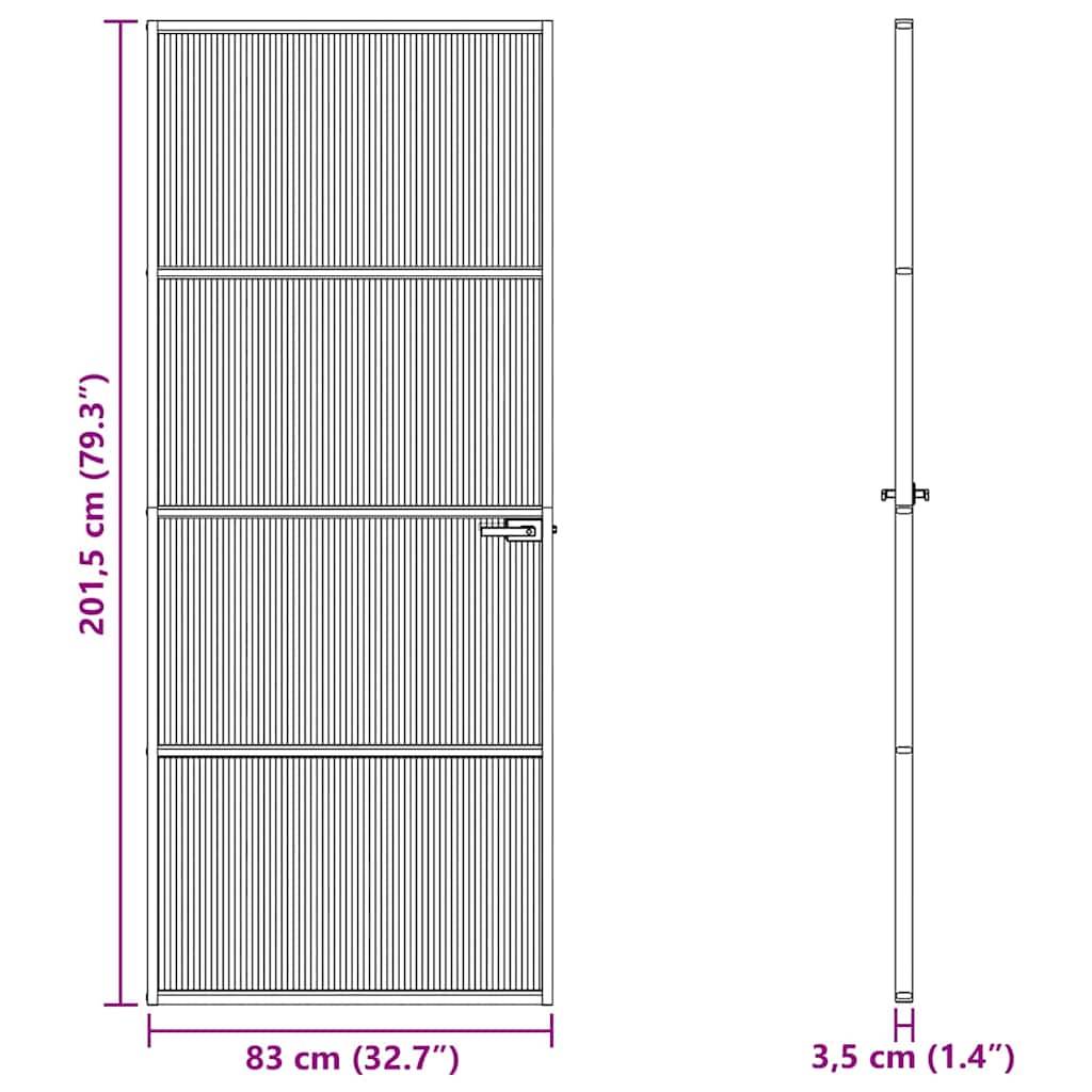 vidaXL Wohnzimmer-Tür 83 x 201,5 x 3,5 cm