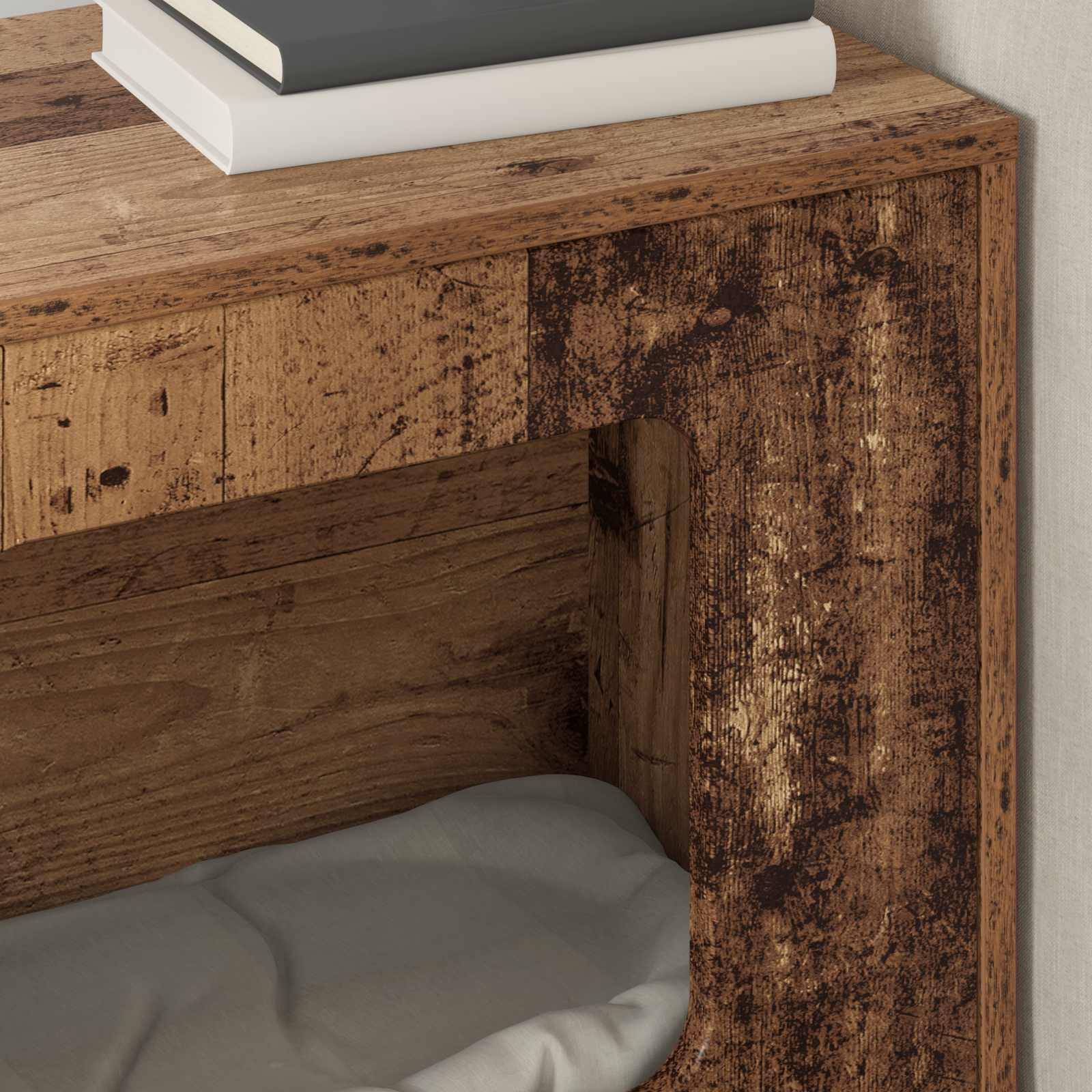 vidaXL Katzenhaus Altholz 51 x 30 x 52 cm Holzwerkstoff