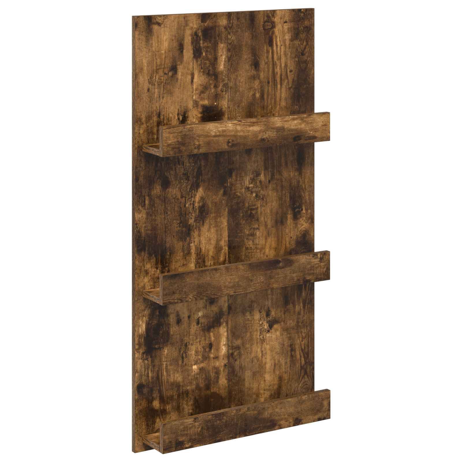 vidaXL Magazinregal Geräucherte Eiche 51 x 11 x 102 cm Holzwerkstoff