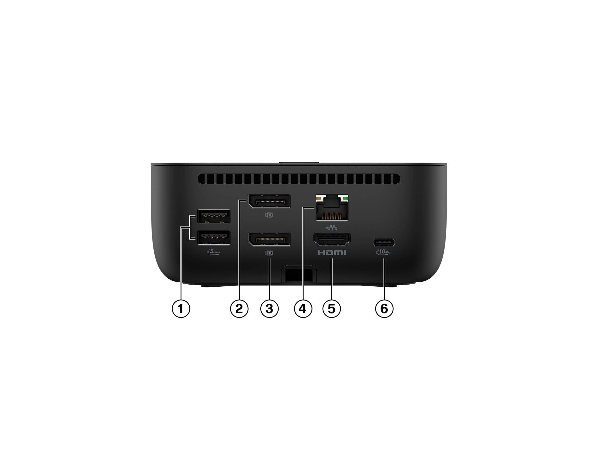 HP G6 - Dockingstation - 2 x DP, HDMI, USB-C