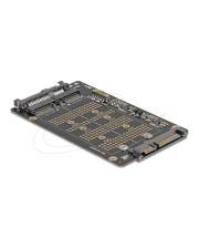Delock Konverter M.2 Key M NVMe SSD> U.2 u B SATA Converter HE