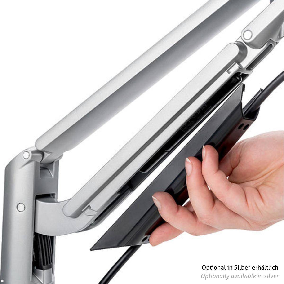 Novus Clu Plus X2 Dual Monitorhalter für TSS Säulen (992+2008+001), schwarz