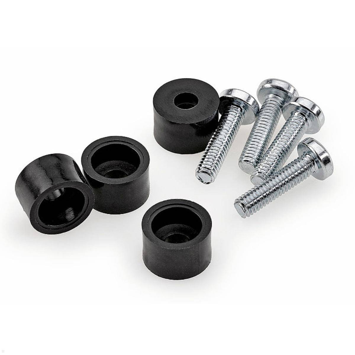 Novus Clu Plus X3 Monitorhalter für 3 Monitore an TSS Säule, weiß