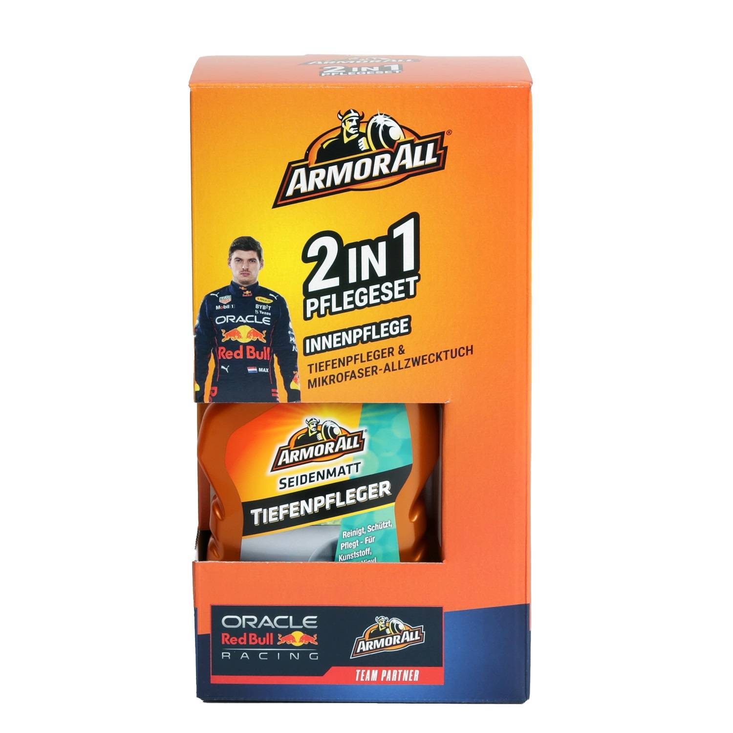 Armor All Tiefen-Pfleger 500ml + Tuch Kunststoff-Reiniger Cockpit-Pflege Armatur